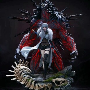 【只发图中九款】灵笼白月魁手办 二次元潮玩桌面摆件生日礼物