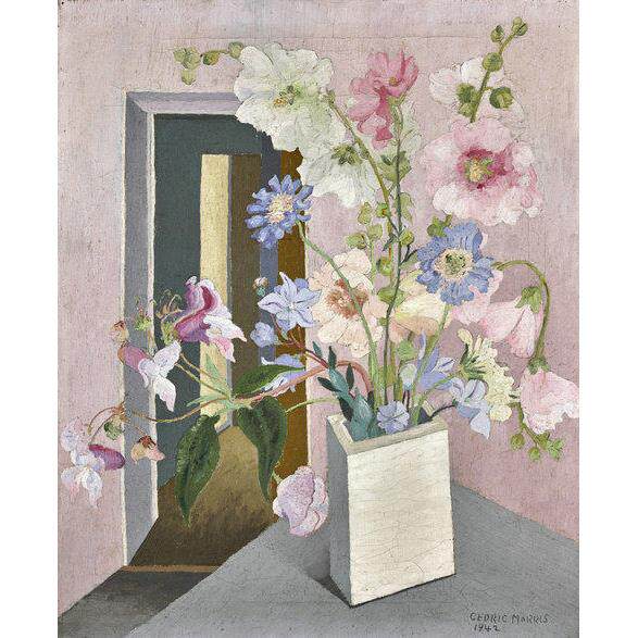 塞德里克-莫里斯.后印象派花卉油画装饰画芯喷绘G21
