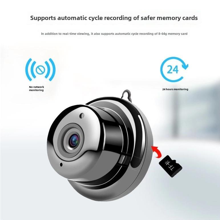 恒约V380监控家用连WIFI手机远程高清室内外摄像头宠物看家神器