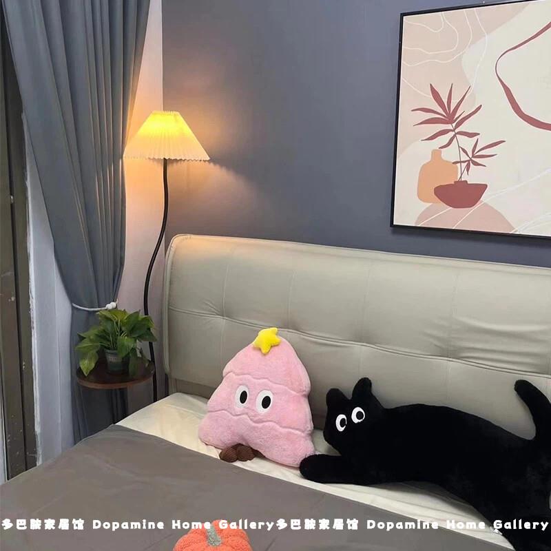 沙发房间装饰摆件女生睡觉专用多巴胺抱枕软乎乎靠枕床头公仔玩偶图片
