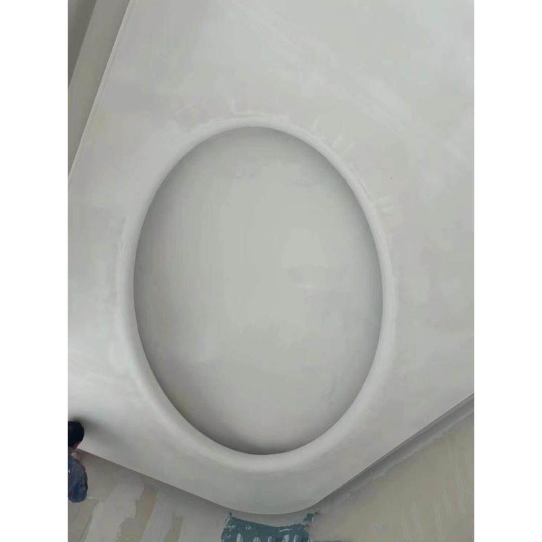 圆弧形石膏线定制异型椭圆半圆定做石膏线天空之眼吊顶圆弧线造型