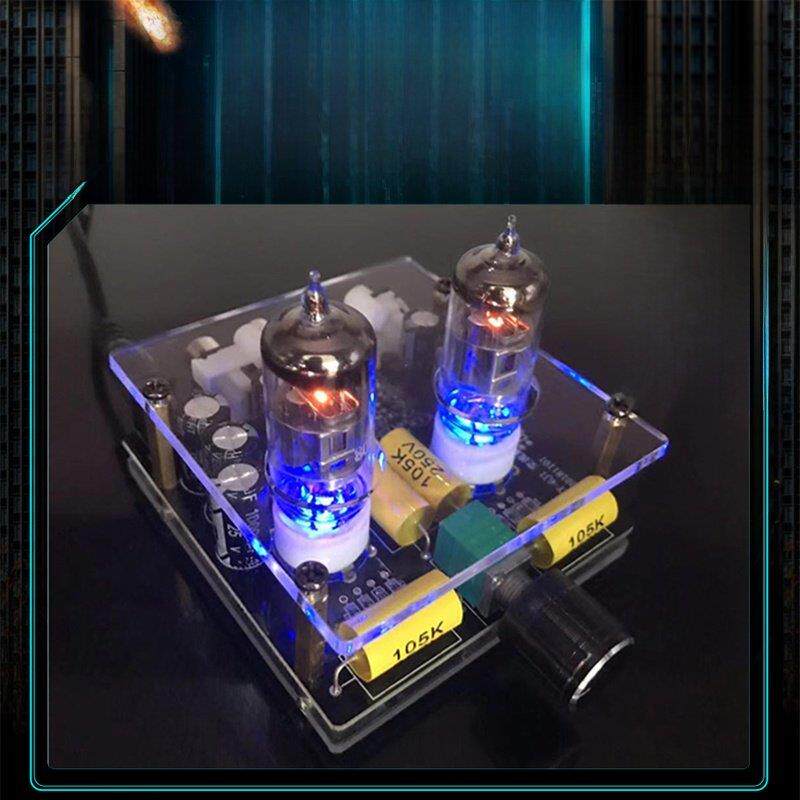 包邮HIFI电子管6j1前级板功放胆机前级放大器套件成品甲类音调板