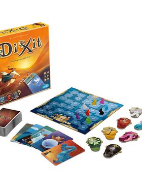 妙语说书人Dixit Board Game英文版桌游基础小卡牌扩展版