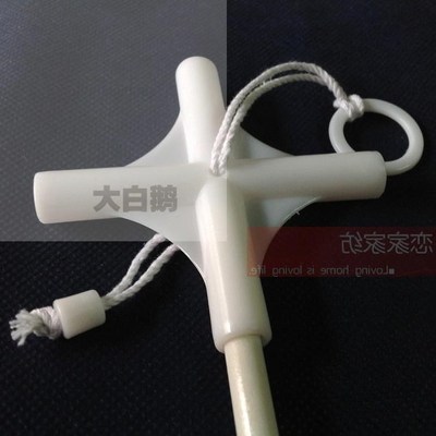 蚊帐配件:公主蚊帐 吊挂圆顶吊顶蚊帐支架十字四通接头米字八通