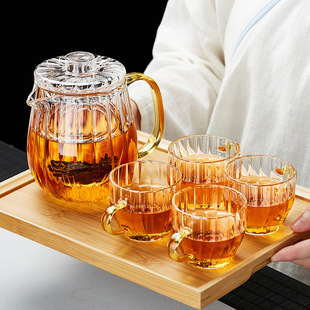 玻璃茶杯家用耐高温主人杯个人小品杯单只加厚品茗杯小茶杯