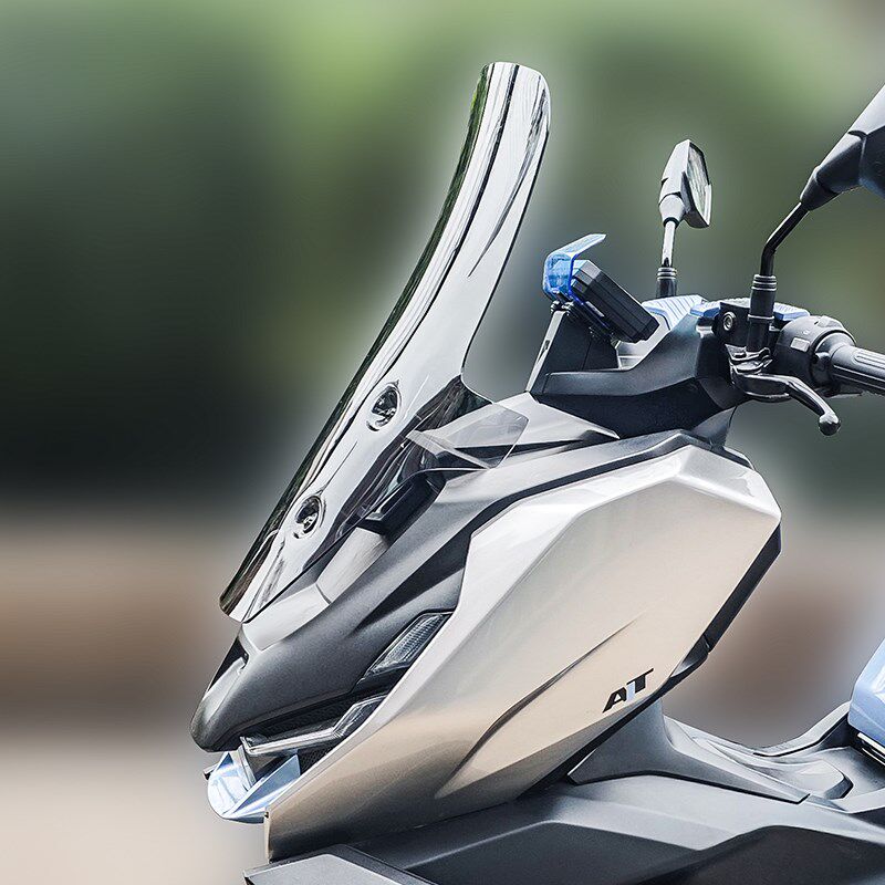 天飞仕适用钛极未界150风挡改装钛极150加高风挡前挡风挡雨板配件