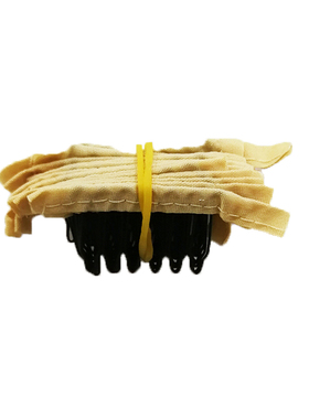 假发辅料头套里面小梳子DSTM 网帽钩假发固定6齿梳子马尾弹簧梳