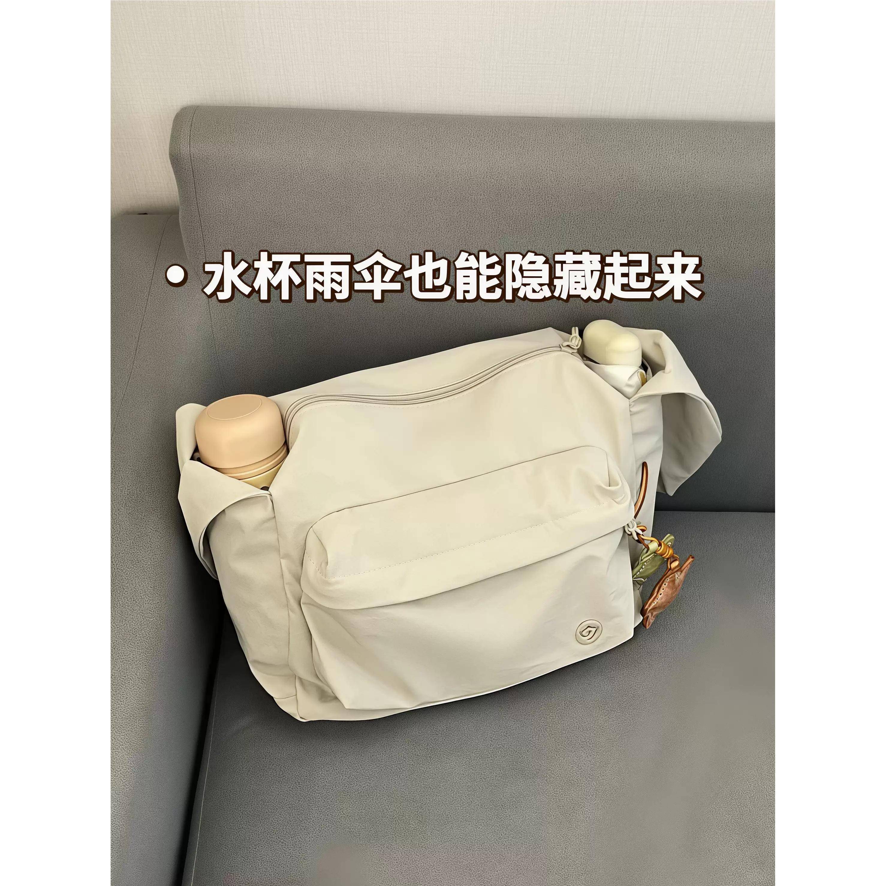 轻便大容量托特包单肩斜挎多口袋