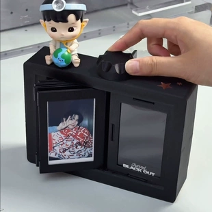 拍立得旋转相册小卡翻页相框摆台照片收纳影集创意生日礼物送朋友