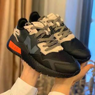 1904夜行者跑步运动鞋爆米花减震回弹男女情侣休闲鞋运动风休闲鞋