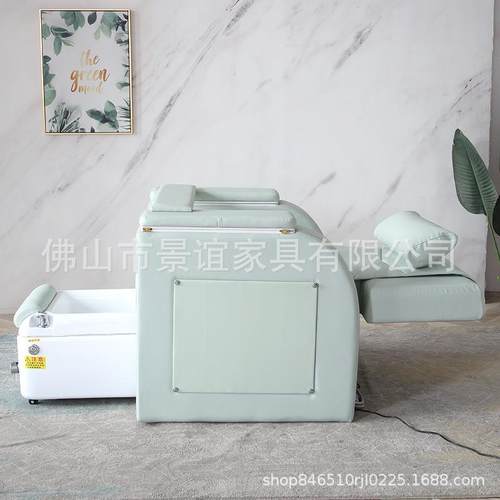 定DXZ制美沙发椅沐足美甲纹睫眉纹绣脚美足按摩床美电动足疗足浴