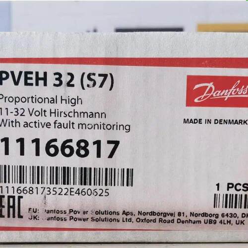 KVEM112YIG01丹佛Danfoss斯液压例阀控制阀比阀