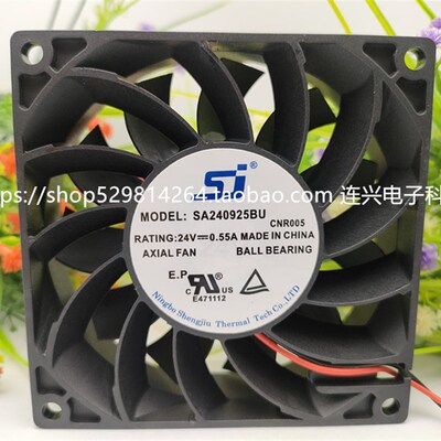 全新SJ SD240925RU 24V SA240925BU 24V变频器散热风扇SB240825RU