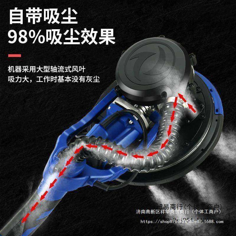 新无刷打磨机款墙磨面腻子砂纸FBH机无尘打机抛光机磨机打墙砂机