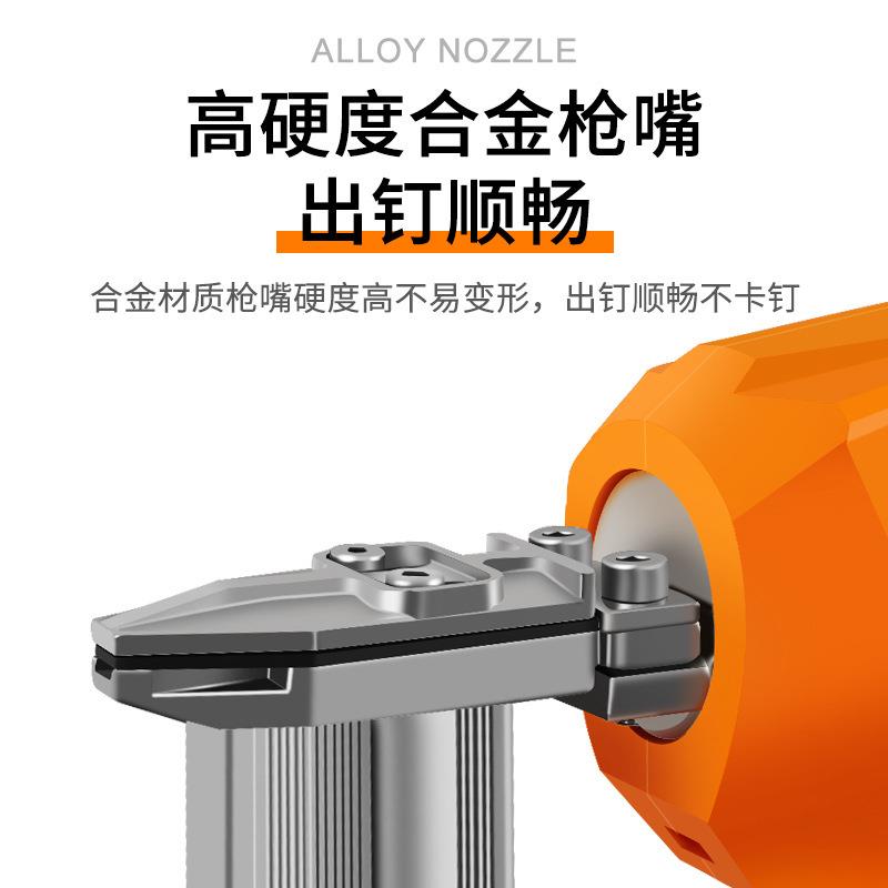 钉枪木工射钉钉家用专枪3打钉神器气枪电动用f0直钉抢钢排MFX钉工