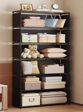 ins风简易书间架多层落地家居房收置架学生儿童现代宿86694舍纳简