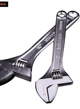 钢盾 S016612 活动扳手开口板手4寸6寸8寸10寸12寸活络扳手