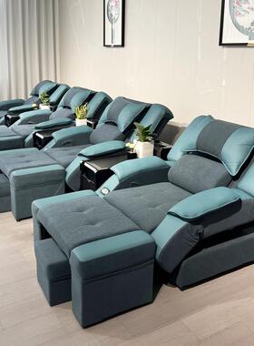 j8足疗沙发一体洗UNP脚桑足浴沙发泡脚沙按发椅沐拿足电动床摩g3