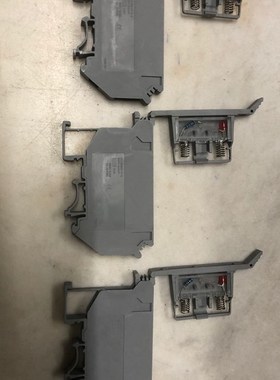 UK5-HESI-LED220V带指示灯保险接线端子 JUT1-4RD分断悬壁熔断器