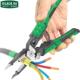 钢丝钳压接YHN钳多剪用电工钳钳其 电缆 A9合1多功能尖嘴 剥线钳