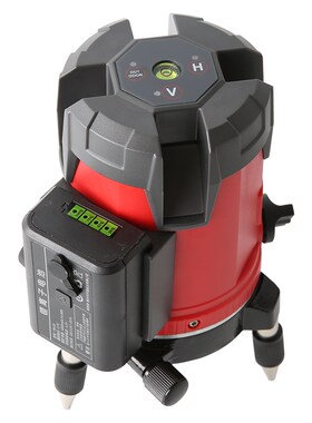 优利德LM550G-LD/520G/530G触摸绿光激光水平仪2线/3线/5线标线仪