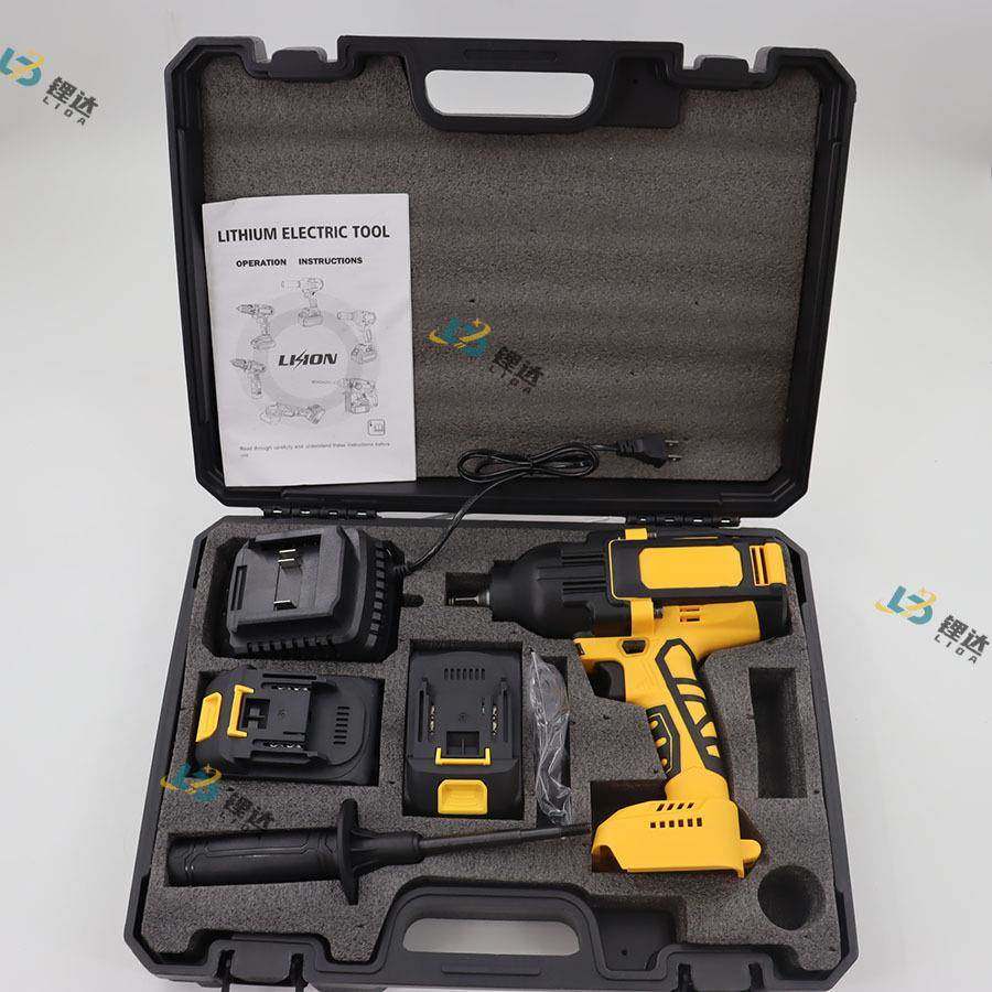 无刷2电000N充锂电电动扳手式特扭矩工业RHW级大锂电电动扳手新