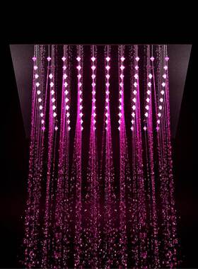 装H入IDEEHI05032DP暗装淋浴花洒LED雨淋顶喷嵌墙式花洒淋浴套HI5