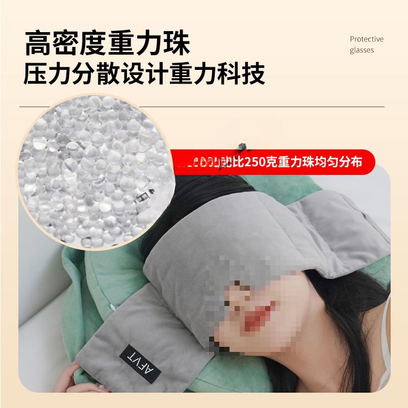重力欧美技遮光音眼罩时尚觉睡眠睡头巾吸科水隔性CJB好群裕