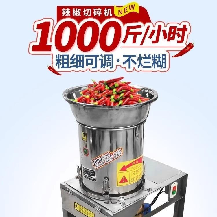 多功能切菜机商用家不锈钢姜蒜葱切碎沫瓜果蔬菜剁粉BIG机用打辣