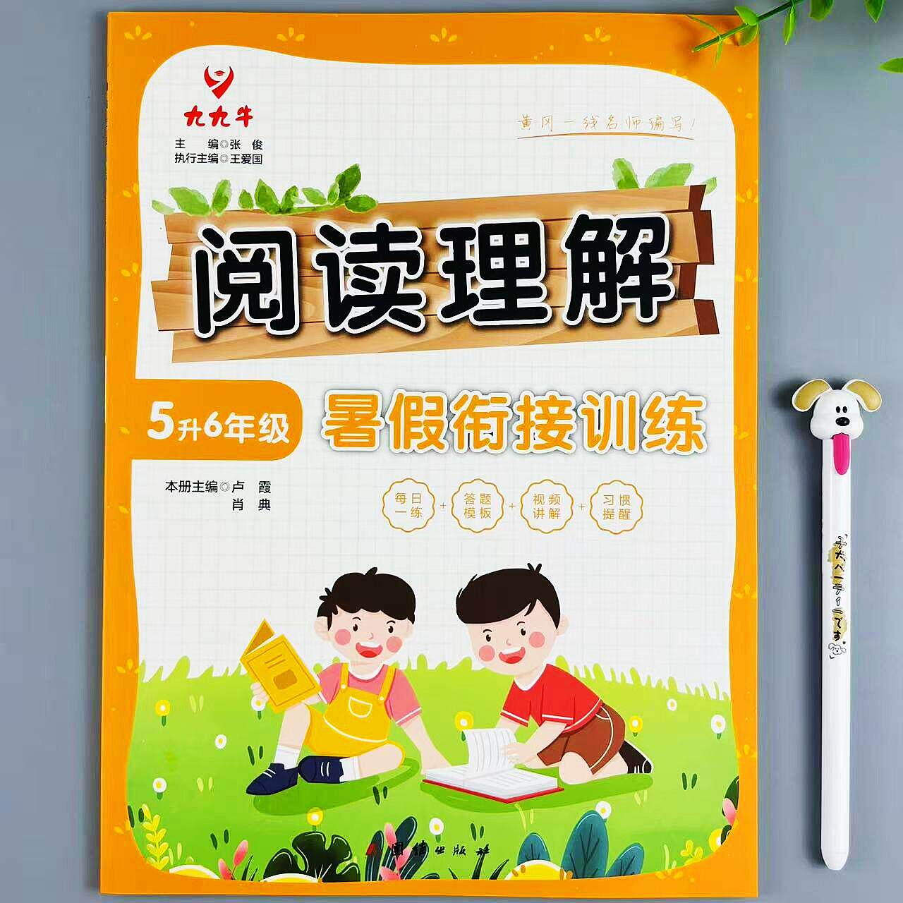 暑假阅读理解五升六年级暑假衔接训练复习预习阅读练习题暑假作业