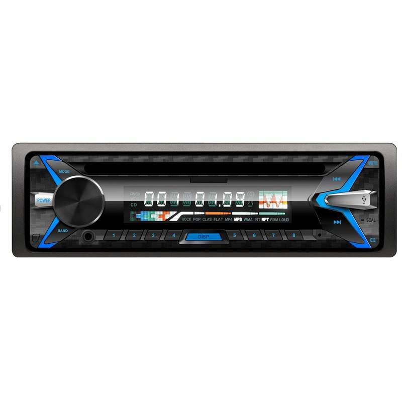 Single Din Car DVD VCD Mp4 Radio Player Detachable Fix Panel