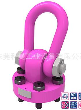 德国RUD进口固定螺栓式吊点吊环VBPG路德螺栓固定吊环索具吊具