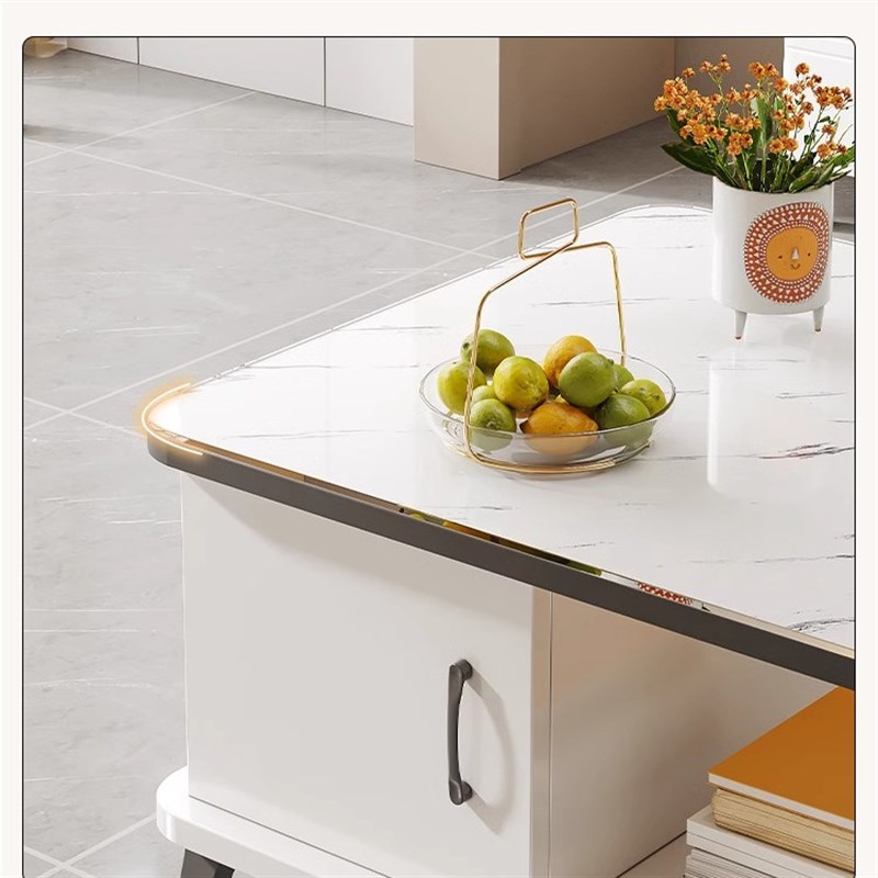 钢化玻璃茶几客厅家用茶桌2025新款轻奢茶台小户型阳台高端小桌子