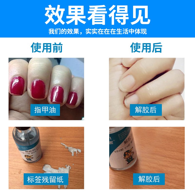 502解胶剂丙酮去除胶水快干胶401电焊胶脱胶剂溶解剂强力清洗剂美