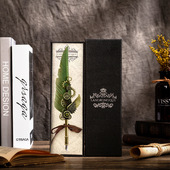 创意礼品年会礼品 机械翅膀钢笔套装 欧式 羽毛笔复古羽毛笔礼盒套装