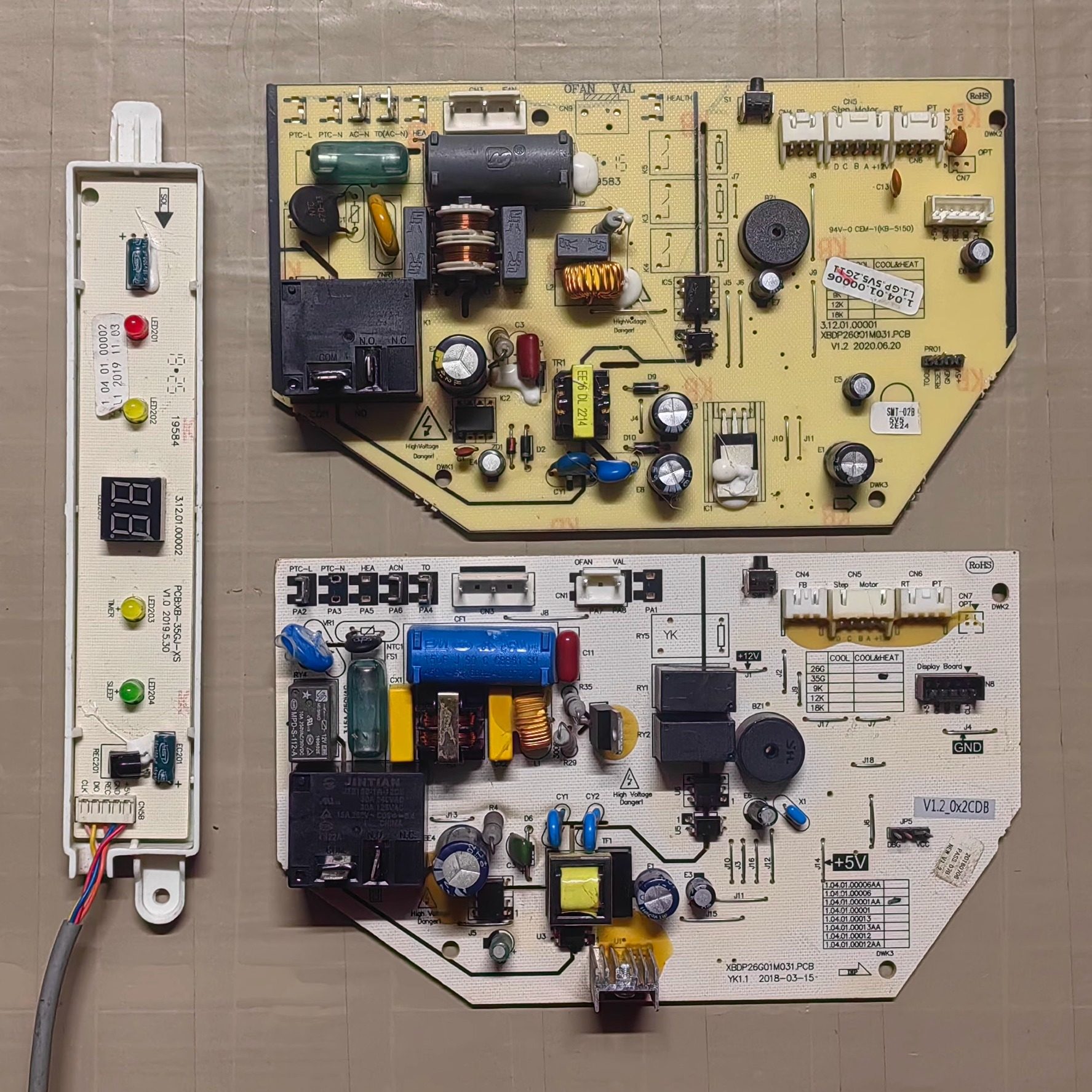 原装 扬子空调XBDP26G01M031.PCB 1.04.01.00001AA内机电脑板主板