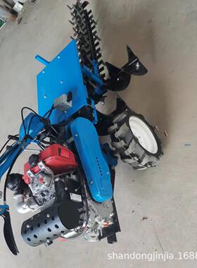 工程埋线缆挖沟机20宽80深 果园刨沟开渠开槽机