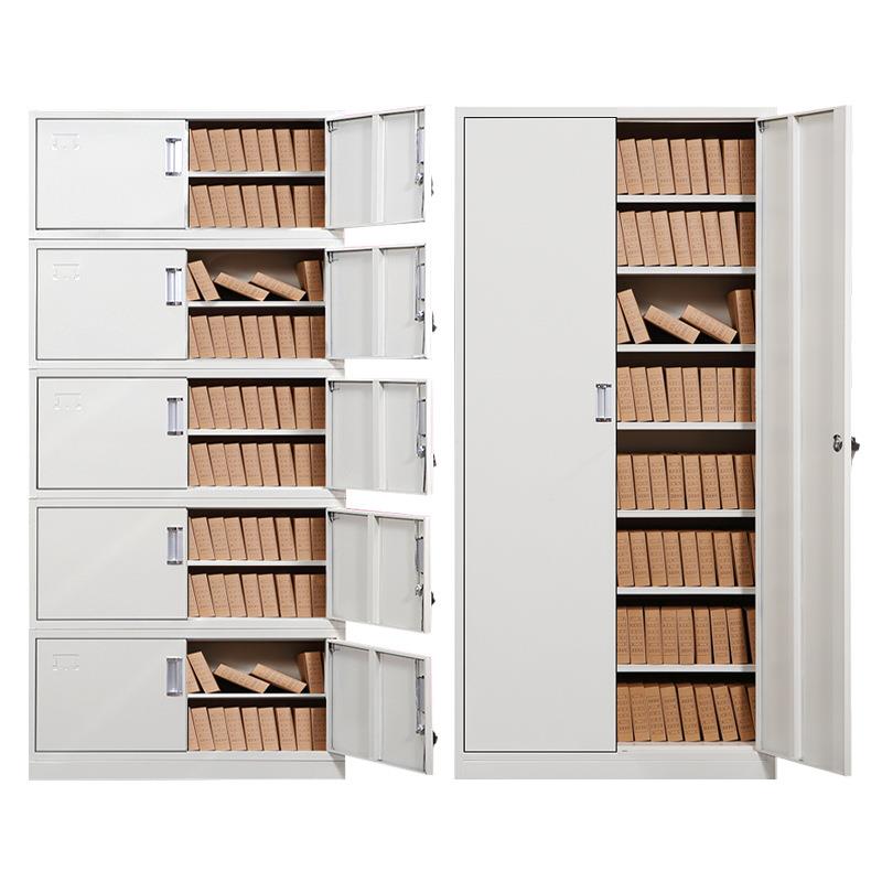 江苏省苏州市财务凭证柜带锁铁皮储物柜办公室资料档案柜文件柜子