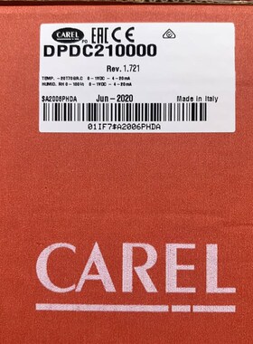 意大利卡乐原装正品传感器温湿度传感器DPDC210000 DPDC210000