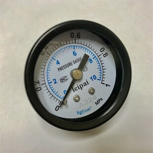 cm2 ZG1 40Z 铜螺纹PT1 直径40mm 10kgf 1mpa 轴向压力表