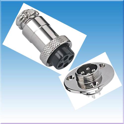 昌钢PLT PLS16 PLT16圆形连接器 4 5 6 7 8 9 10芯航空插头PM/RF