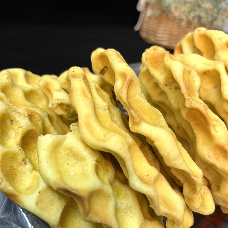 杜毛女手工核桃夹心石子馍香酥陕西蒲城特产一袋800克共14片