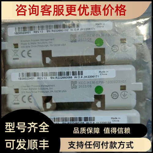 议价 1B30023H01 终端模块REV1322年