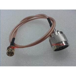 高频N/SMA-JJ射频馈线天线跳线 N公转SMA内螺针对讲机信号连接线