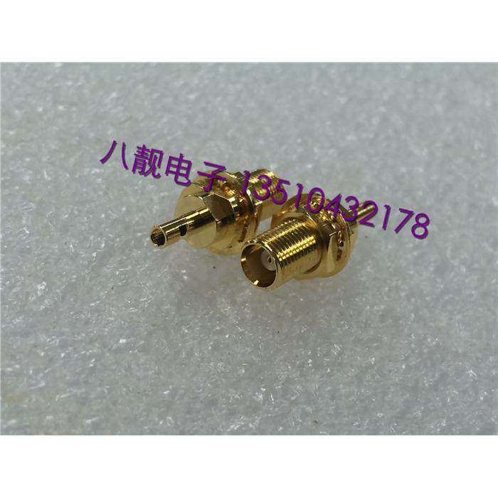 RF射频连接器 MCX-KY-1带螺母可固定MCX母分体式接线头适配1.13线