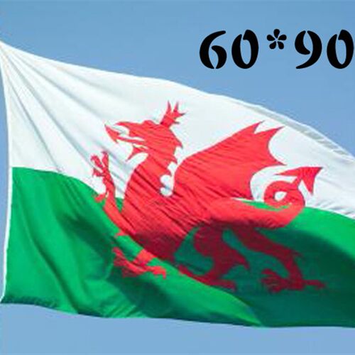 现货包邮 5号60*90cm 威尔士国旗 各国国旗 Welsh flag