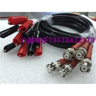 高品质MHV高压3KV BNC转测试夹子电缆MHV转测试夹子线RG223线MHV
