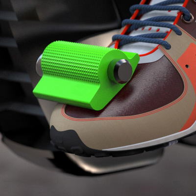 新款摩托档杆防磨鞋套护鞋胶鞋挂档骑行脚套胶套换挡软胶保护垫