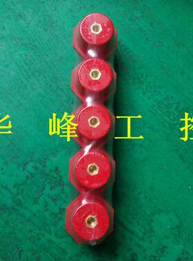 海坦自动化 纺锤形红色绝缘子 SM系列 SM7120 螺纹M10高度52铜芯