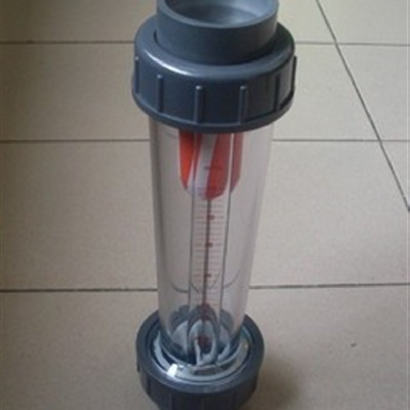 现货销售塑料转子流量计 水管式浮子流量计LZS-65短管型3-60M3/H